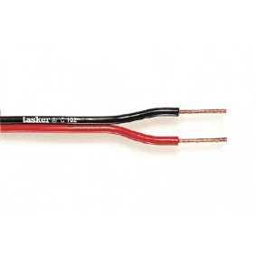 Speaker Cable on Reel 2x 1.00 mm² 100 m Black/Red