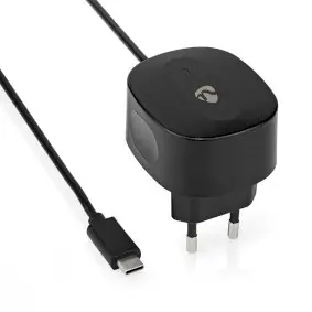 Wall Charger, 15 W, 1x 3.0 A, Number of outputs: 1, USB-C™ (Fixed) Cable