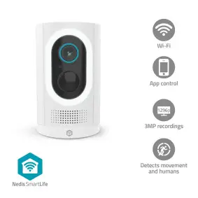 SmartLife Outdoor Camera, Spotlight, 3MP Full HD 1296p, IP65, Max. battery life: 6 Months