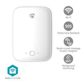 Fall Detector, Wi-Fi, Detection range: 7 m, Effective field of view (horizontal): ±45°, Effective field of view (vertical): ±45°