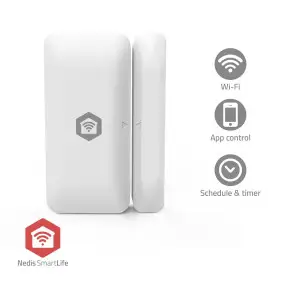 SmartLife Door Window Sensor, Zigbee 3.0, Battery Powered, Android™ / IOS, White