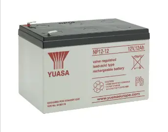Аккумулятор свинцовый Yuasa 12V 12Ah 151*98*98мм клеммы 6.35мм