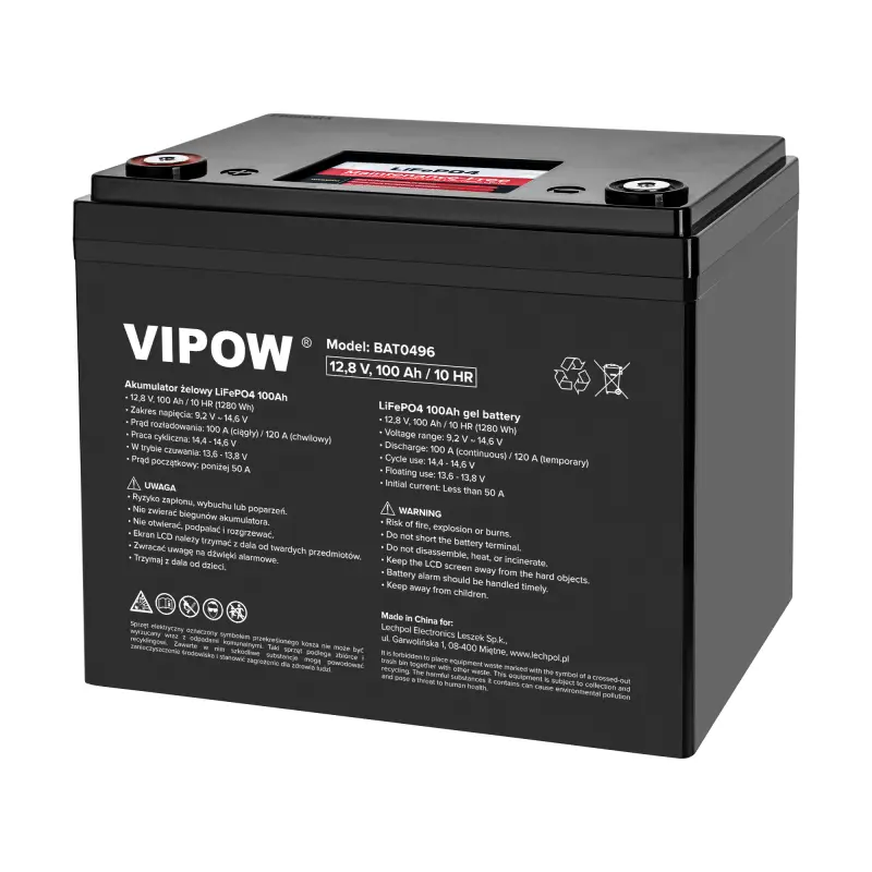 Аккумулятор LiFePO4 100Ah с BMS