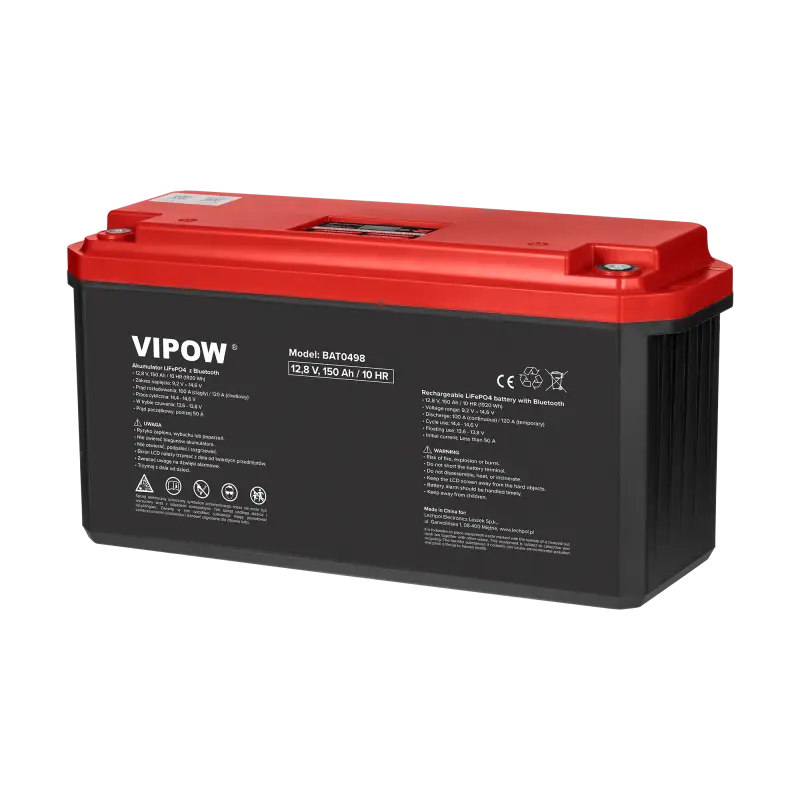 LiFePO4 гелевый аккумулятор с Bluetooth 150 Ач BMS