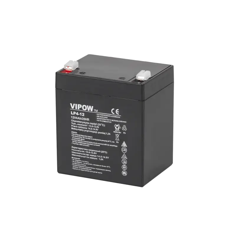 VIPOW 12V 4.0Ah geelaku
