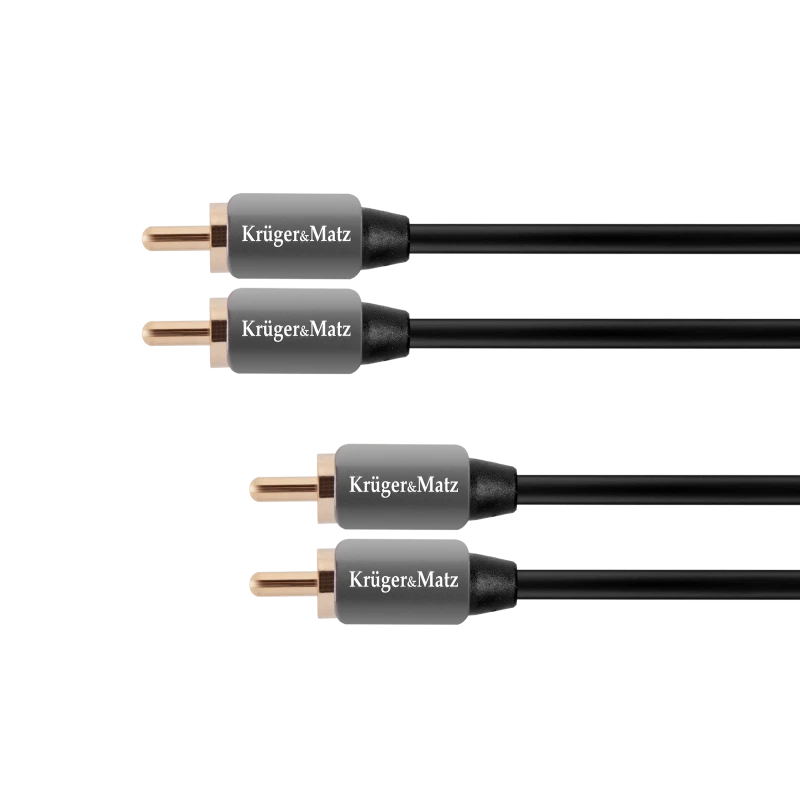 2RCA-2RCA Cable 1.8m Kruger&Matz