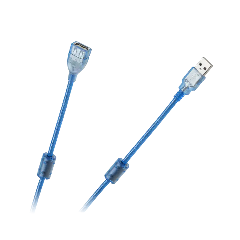 USB 2.0 A-tüüpi isane kuni A-tüüpi emane pikenduskaabel 5m varjestatud + filter