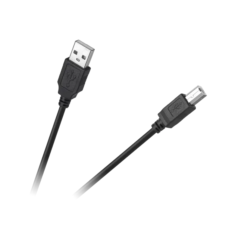 USB A-st B-sse printerikaabel 1,8 m must