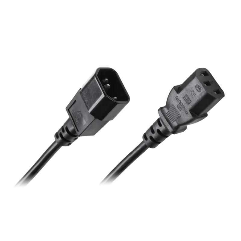 Computer AC power cord extension cable 1.5m