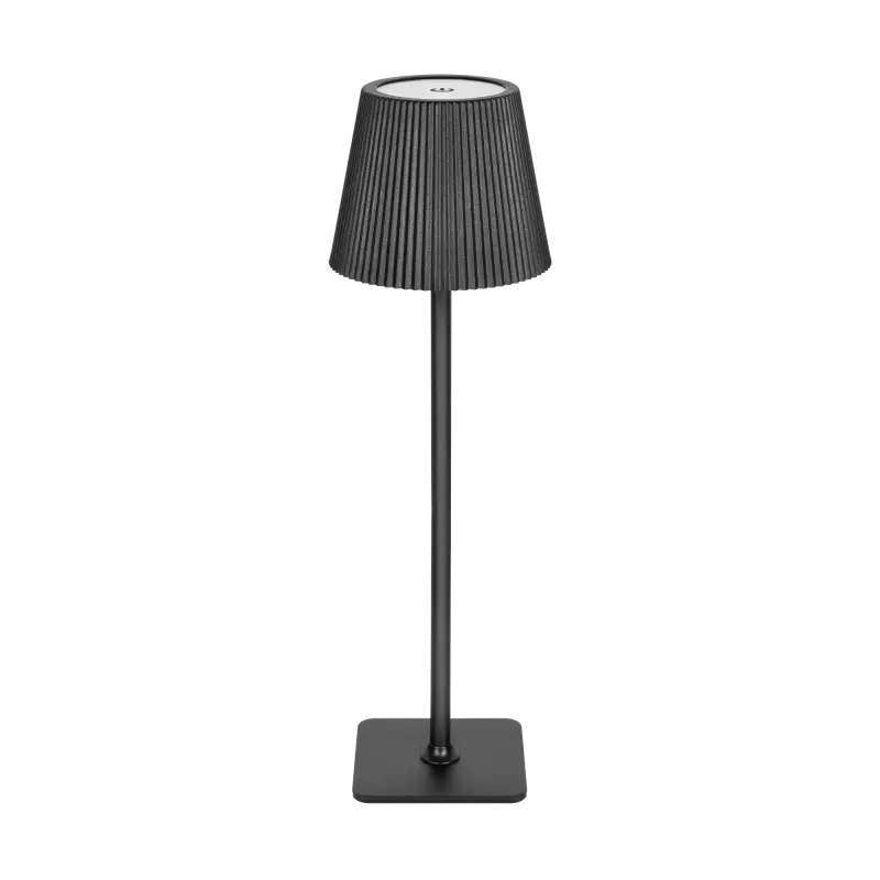 LED laualamp Rebel must puutundlik