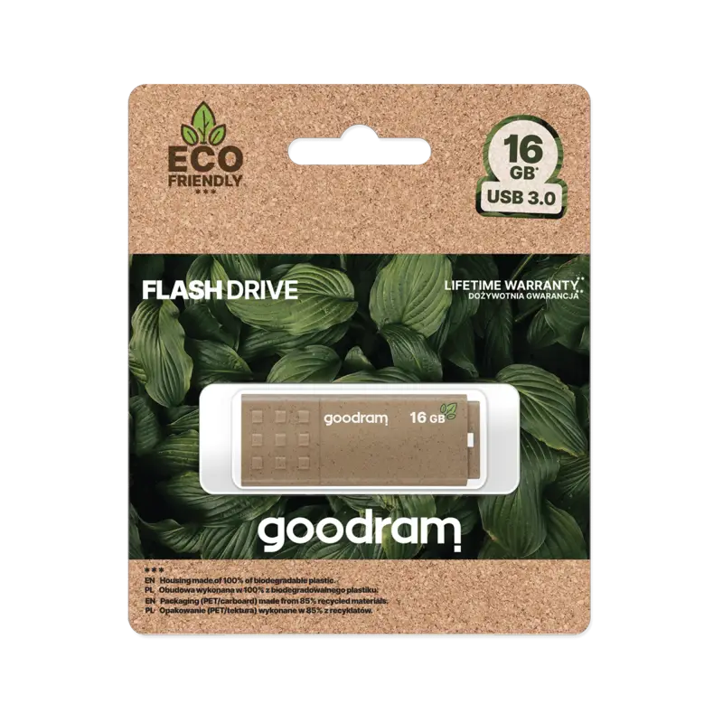 Goodram USB 3.2 16GB ECO FRIENDLY Flash Drive