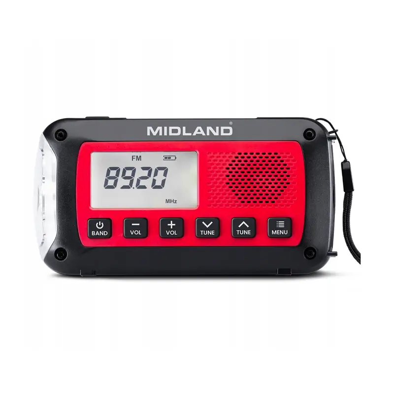 Midland ER100 radio alarm with 2600mAh battery