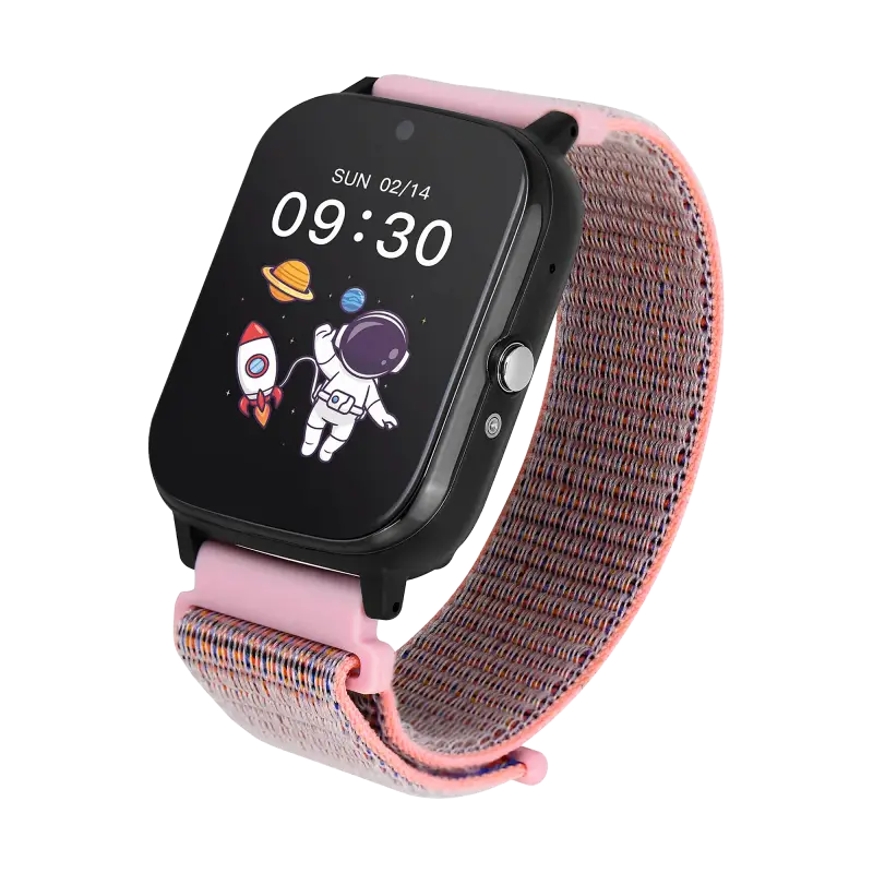 Smartwatch Garett Kids Tech 4G pink velcro