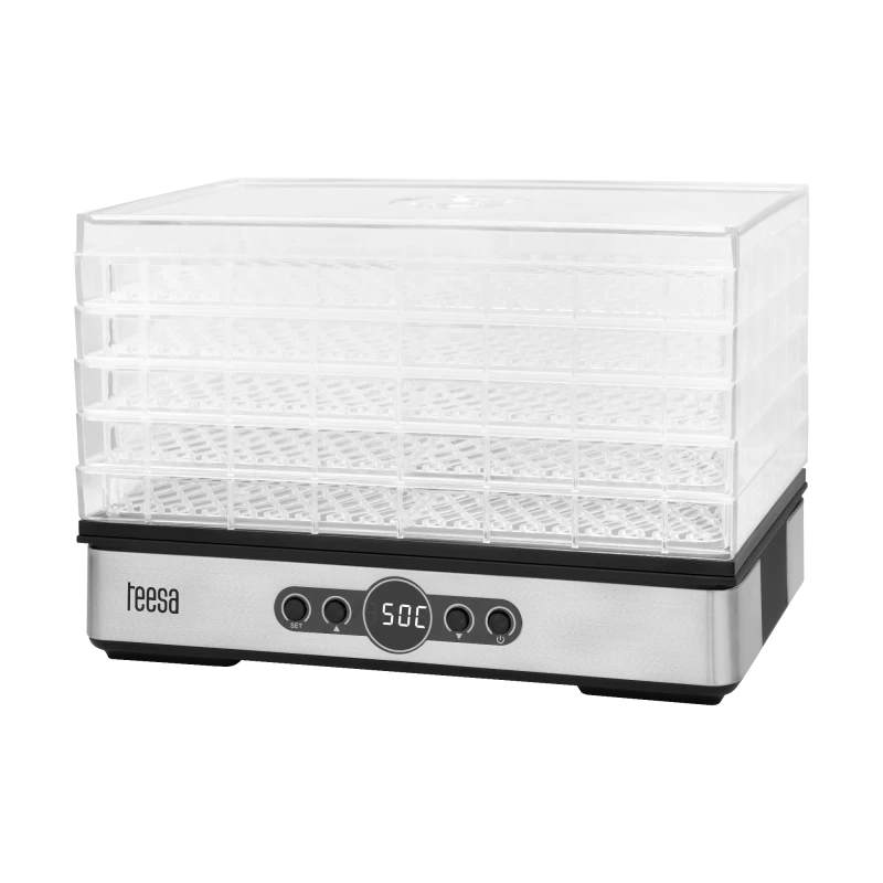 Teesa Toidukuivati 400W, 5 resti, ekraan, konvektsioon, TEESA