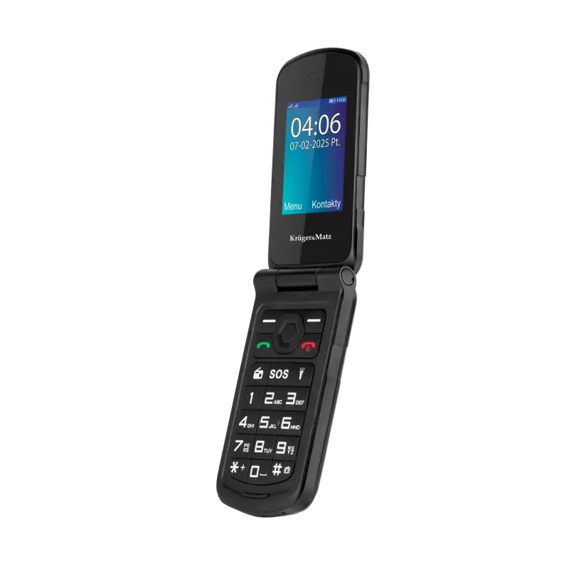 Kruger&Matz IRON 5 Flip 4G Телефон