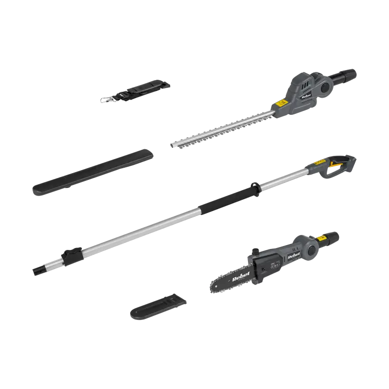 Telescopic cordless shears + saw 2in1 Rebel