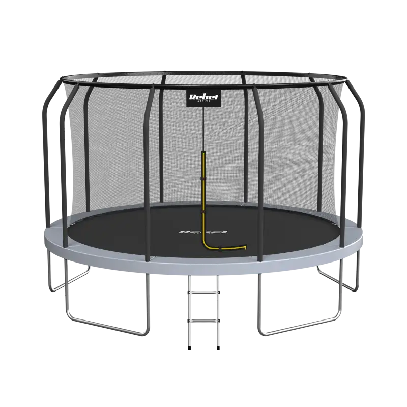 Батут Rebel Active PRO 12 футов/366 см, сетка, лестница
