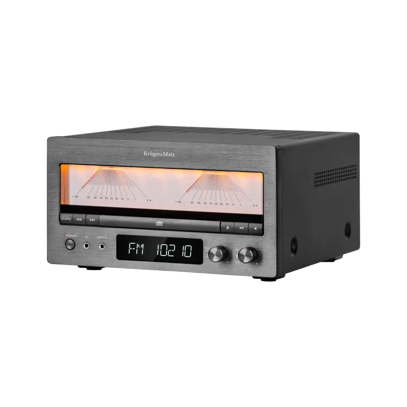 Kruger&Matz KM1995-A A-klassi HiFi võimendi (CD, USB, Bluetooth, DAB+ digiraadio, FM)