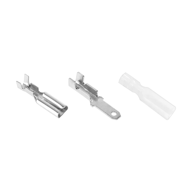 Pistikute komplekt 2,8 mm + hülsside komplekt 200 tk. E5938