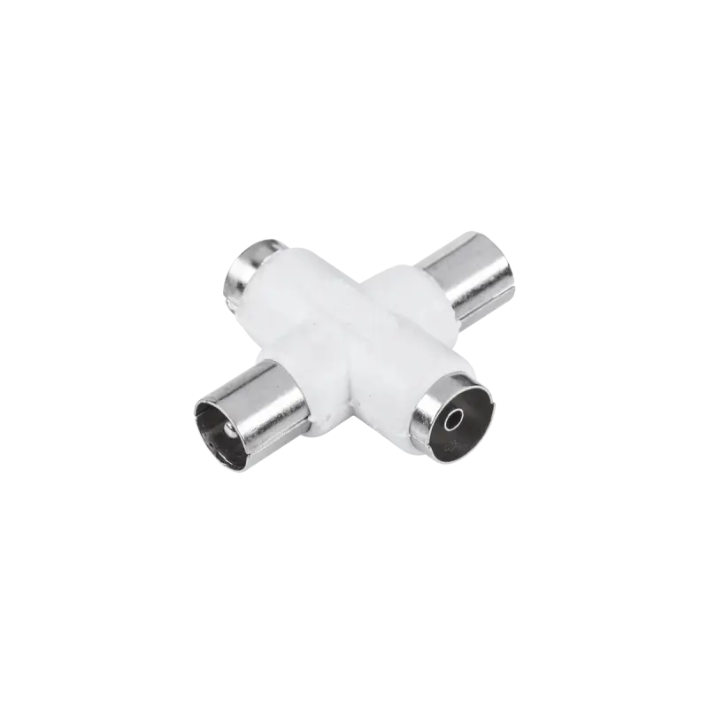 T-connector "T" 2xFemale Thread/2xMale Thread