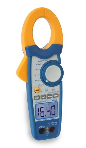 Клещи-ваттметр с True RMS, 1000 А AC/DC