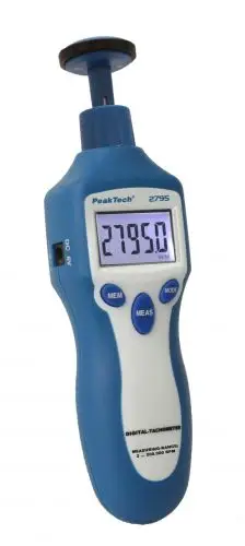 Tachometer Photo-Contact-Type with Laser