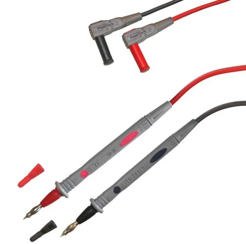 Test Leads with 4 mm spring-contact probe tip