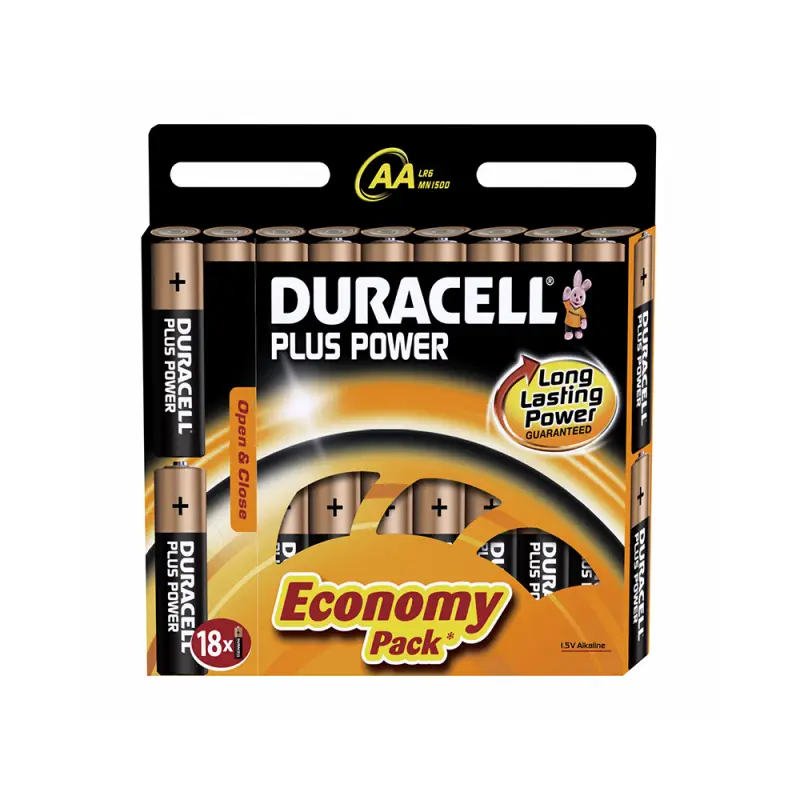 Duracell AA või R6 leelispatarei kood 81483682 18 tk blister