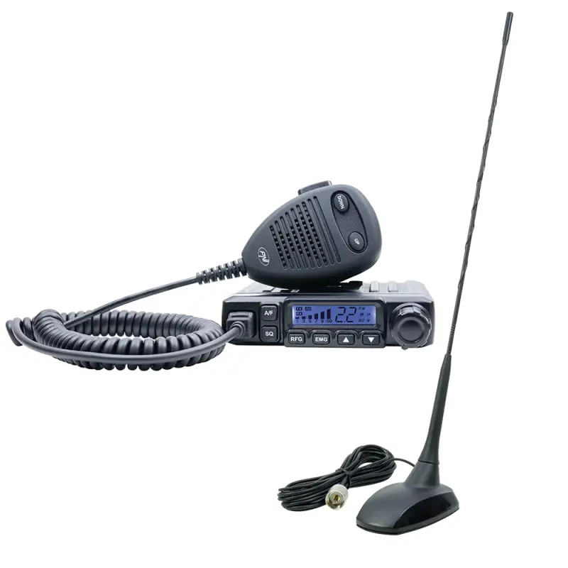 Juhtmevaba CB PNI Escort komplekt HP 6500 ASQ + CB antenn PNI Extra 48