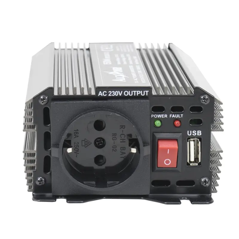 AlcaPower by President Power Inverter 150W, 12V-230V, modifitseeritud siinuslaine, USB-port