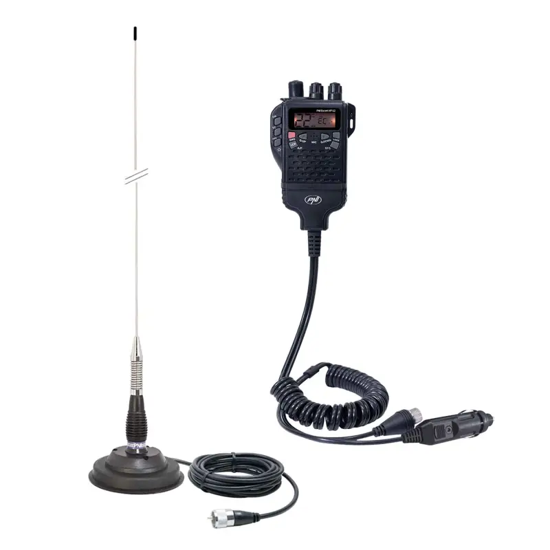 CB PNI Escort HP 62 raadiojaama komplekt ja PNI ML100 antenn koos magnetiga