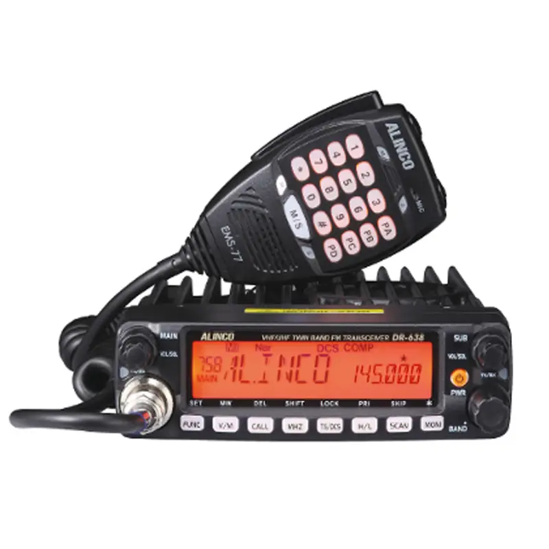 Alinco DR-638HE kaheribaline 144-146MHz / 430-440Mhz VIF / UHF raadiojaam amatöörraadio jaoks
