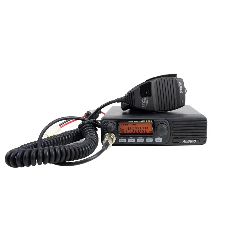 Alinco DR-B185HE PNI VHF raadiojaam 144-145.955 MHz, 500CH, DMTF, skaneerimine, 12V