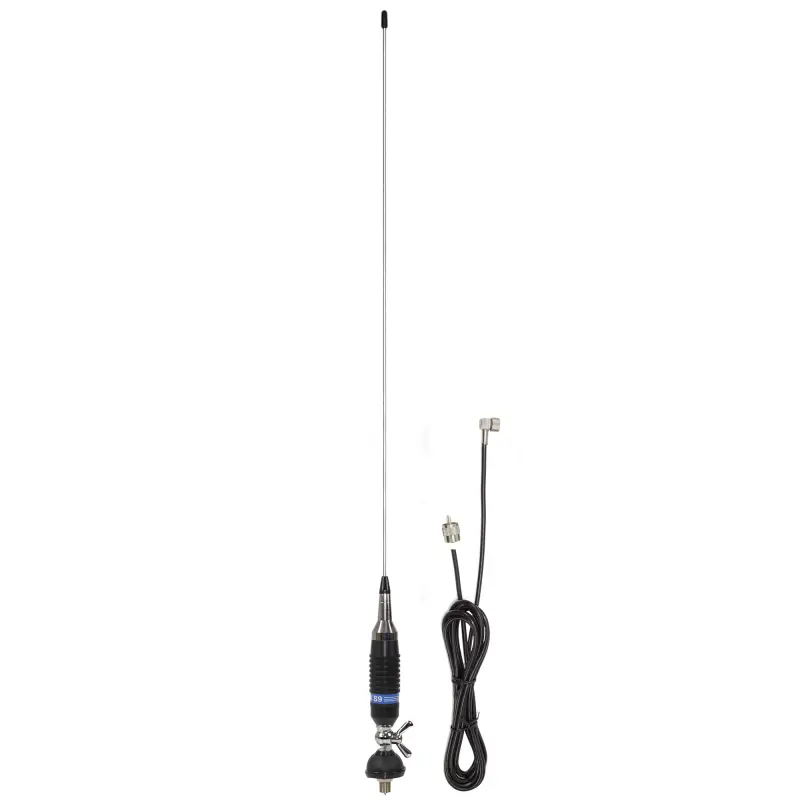 CB antenn PNI S9 liblikkinnitusega, pikkus 120 cm, RG58 kaabel 4m