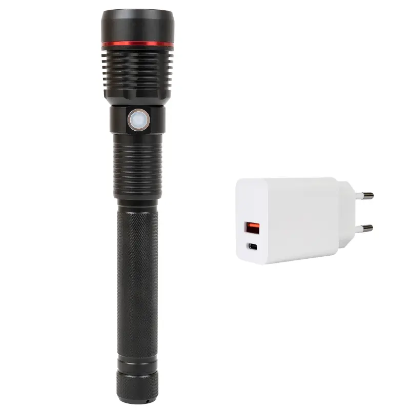 PNI Adventure F450 Taskulamp, fookus, BOOST, LED 20W, 1500lm, 450m, 4400mAh, IPX5, PNI CHG300