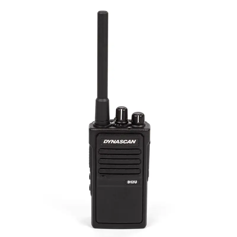 Dynascan D12U DMR UHF kaasaskantav raadiojaam, 400-470 MHz, 32 kanalit