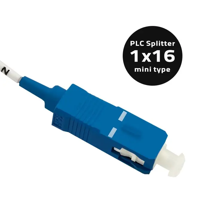 Qoltec PLC Splitter 1x16 SC/PC - SC/PC G.657A Singlemode 0.9mm