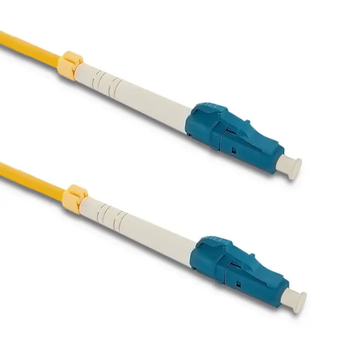 Qoltec Patchcord fiber optic LC/UPC - LC/UPC Singlemode 9/125 G652D Simplex 0.5m