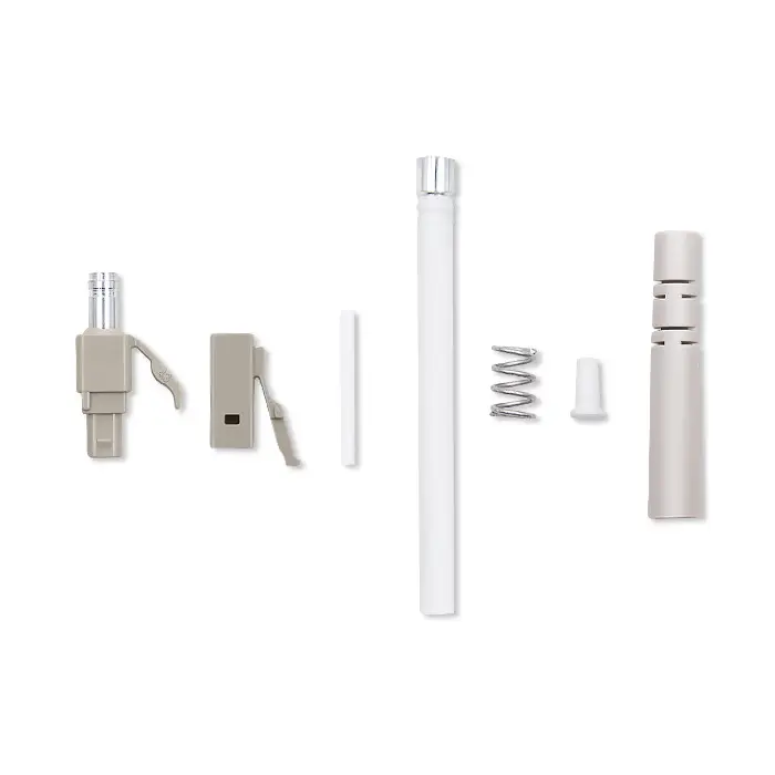 Qoltec LC fiber connectors Multimode 2.0mm Mounting set 200pcs.