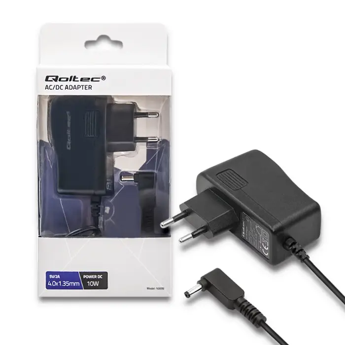 Qoltec Plug-in power supply 10W 5V 2A 4.0*1.35