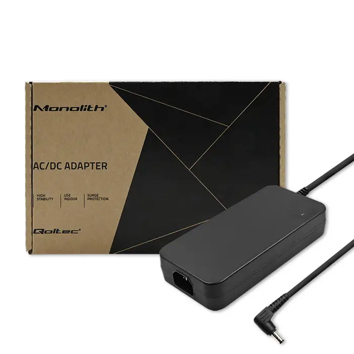 Qoltec Power adapter for laptop Asus 150W 19.5V 7.7A 5.5*2.5 +power cable