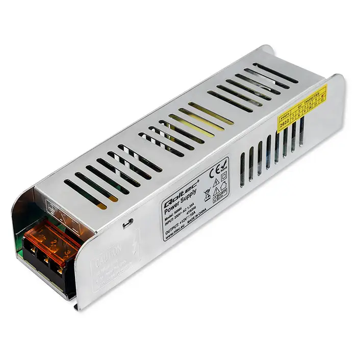 Qoltec LED Driver IP20 120W 12V 10A Slim case