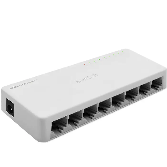 Qoltec Network SWITCH 8 x RJ45 port 1000Mbps Fast Ethernet LAN