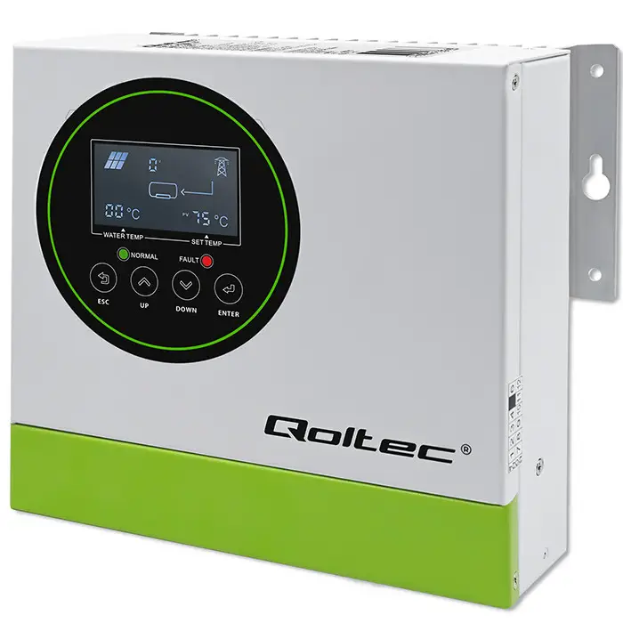 Qoltec Solar Inverter for water heating ECO Solar Boost MPPT BYPASS LCD 4kW