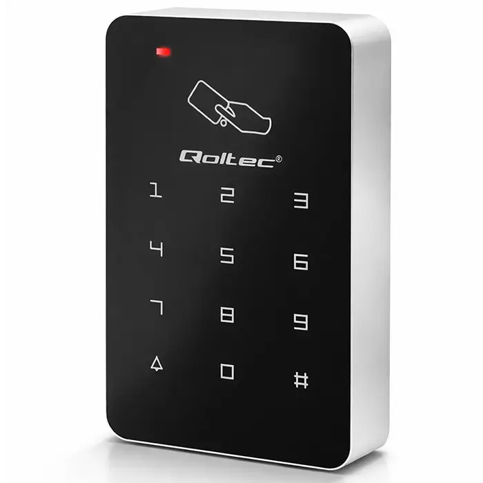 Qoltec code lock FEBE with RFID reader Code Card key fob EM