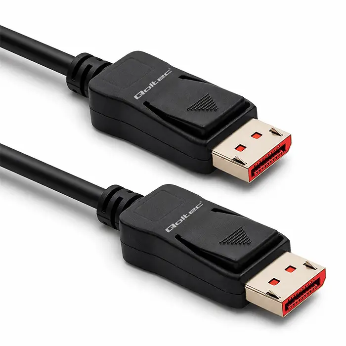 Qoltec DisplayPort v2.1 isane - DisplayPort v2.1 isane kaabel 8K 40G 2m