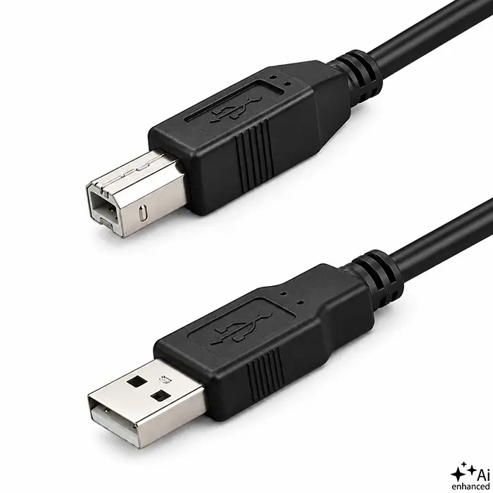 Qoltec USB 2.0 cable A male B male 5m