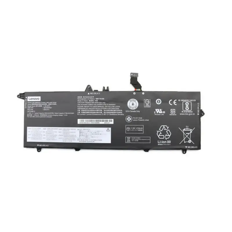 Lenovo ThinkPad T490s / T495s, 02DL013 / 02DL014 11.52V 57Wh laptop battery