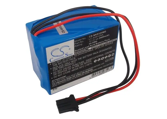 Nihon Kohden LC-S2912NK meditsiiniseadme aku 2900mAh