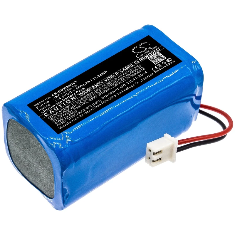 Ecovacs W830, W836 vacuum cleaner battery Li-ion 800mAh